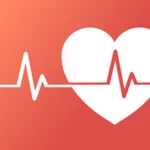 pulsebit: heart rate monitor android application logo